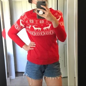 Winter Reindeer Sweater